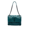 Secondhand Saint Laurent Medium Crinkled Calfskin Niki