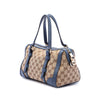 Gucci Small GG Canvas Belted Boston Bag Secondhand