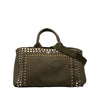 Prada Large Canvas Canapa Bijoux Satchel Secondhand