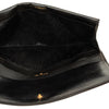Chanel CC Lambskin Stitched Double Flap Long Wallet Secondhand