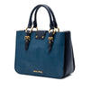 Miu Miu Bicolor Goatskin Madras Satchel Secondhand