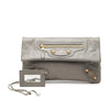 Balenciaga Lambskin Motocross Giant 12 Envelope Clutch Secondhand