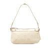 Ferragamo Gancini Canvas Shoulder Bag Secondhand
