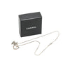 Secondhand Chanel Brass CC Open Heart Pendant Necklace