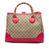 Secondhand Gucci GG Canvas Bamboo Diana Tote