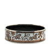 Secondhand Hermès Wide Carriage Enamel Bangle 65