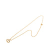 Dior Gold Plated CD Logo Pendant Necklace Secondhand