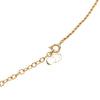 Dior Gold Plated CD Logo Pendant Necklace Secondhand