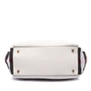 Burberry Medium Leather and House Check Canvas Maidstone Satchel Secondhand