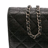 Chanel CC Quilted Crinkled Calfskin Wallet On Chain Secondhand
