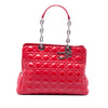 Dior Large Patent Cannage Lady Dior Soft Shopping Tote Secondhand