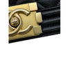 Secondhand Chanel Small Quilted Caviar Boy Flap
