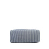 Celine Striped Textile and Calfskin Squared Cabas Tote Secondhand
