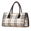 Burberry House Check Canvas Handbag Secondhand