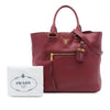 Prada Vitello Daino Open Convertible Tote Secondhand