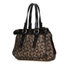 Celine C Carriage Canvas Satchel Secondhand
