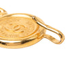 Chanel Gold Plated CC Medallion Triple Chain Belt Secondhand