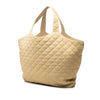 Saint Laurent Maxi Quilted Nubuck Icare Shopping Tote Secondhand