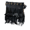 Saint Laurent Small Calfskin Emmanuelle Fringe Bucket Bag Secondhand