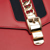 Gucci Small Leather Sylvie Web Satchel Secondhand