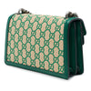 Gucci Medium GG Supreme Straw Effect Dionysus Shoulder Bag Secondhand