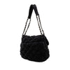 Chanel Paris Moscou Bubble Quilted Velvet Flap Secondhand