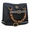 Gucci Mini Calfskin Bamboo Diana Satchel Secondhand