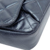 Chanel Quilted Glazed Calfskin Coco Pleats Flap Secondhand