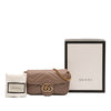 Gucci Mini GG Marmont Matelasse Calfskin Flap Crossbody Secondhand