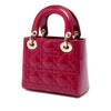 Dior Mini Patent Cannage Lady Dior Secondhand