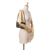 Secondhand Celine Triomphe Coated Canvas Claude Shoulder Bag