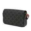 Secondhand Celine Triomphe Coated Canvas Claude Shoulder Bag