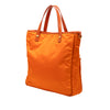 Prada Saffiano Trimmed Tessuto Logo Oro Satchel Secondhand