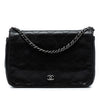 Chanel CC Quilted Lambskin Full Flap Wallet on Chain Secondhand