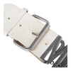 Secondhand Moschino Logo Leather Belt