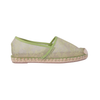 Secondhand Valentino Green Mesh and Lace Espadrille Flats - '10s