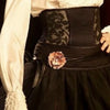 Secondhand Valentino Flower Tied Brown Leather Belt - '00s
