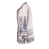 Secondhand Etro Beige & Navy Jacquard Ethnic Jacket - '20s