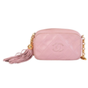 Secondhand Chanel Pink Quilted Mini Camera Bag - '90s
