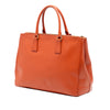 Prada Medium Saffiano Lux Galleria Double Zip Satchel Secondhand