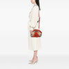 Burberry Prorsum Haymarket Check Coated Canvas Brogue Tassel Crossbody Secondhand