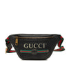Gucci Small Grained Calfskin Web Logo Belt Bag Secondhand