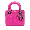 Secondhand Dior Mini Lambskin Cannage Lady Dior