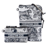 Dior Technical Fabric Embroidered Toile De Jouy DiorTravel Multifunction Pouch Secondhand