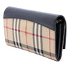 Burberry House Check Canvas and Leather Henley Wallet on Chain Secondhand