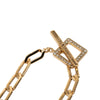 Louis Vuitton Gold Plated Crystal Flower Power Necklace Secondhand