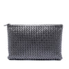 Bottega Veneta Metallic Nappa Intrecciato Clutch Secondhand