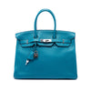 Hermès Clemence Birkin Retourne 35 Secondhand