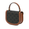 Celine Mini Triomphe Coated Canvas Besace Clea Satchel Secondhand