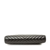 Chanel Chevron Lambskin Timeless Kisslock Clutch Secondhand